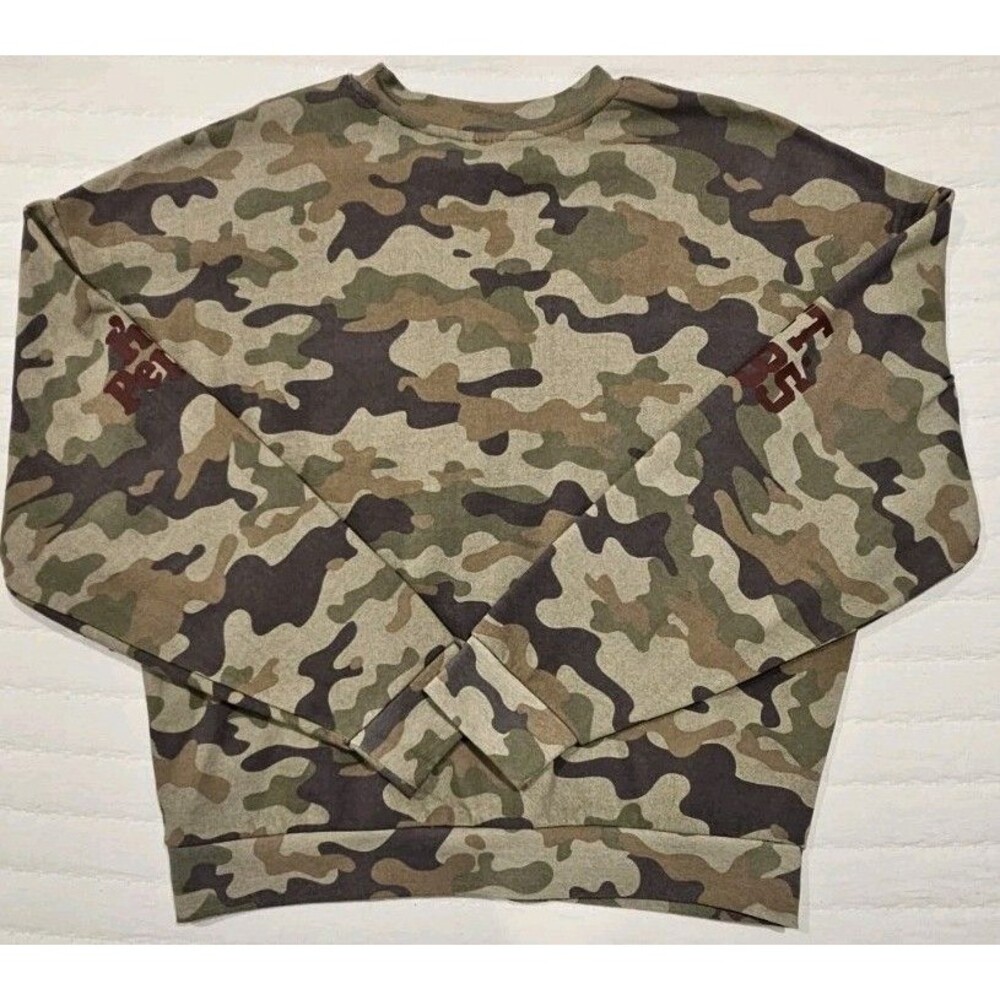 Dr. Pepper Camo Womens Oversized Sweatshirt Sz L - Picture 11 of 11